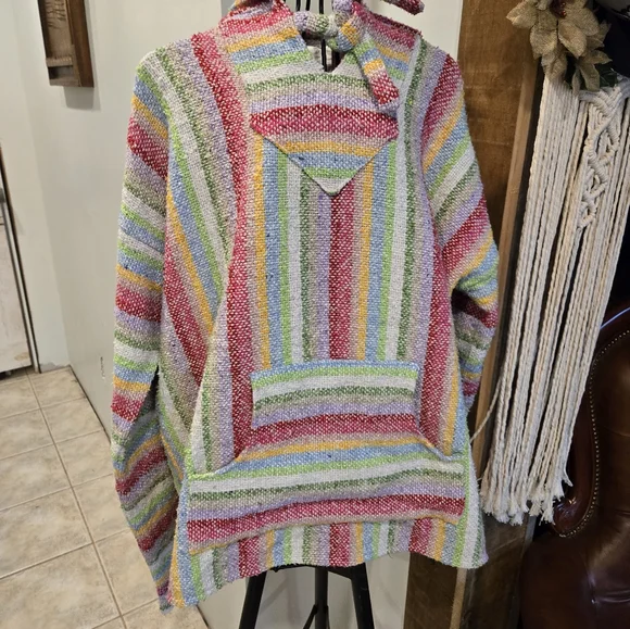 Colorful Striped Knit Sweater - Picture 3 of 4